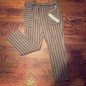 Stripe Capri Pants